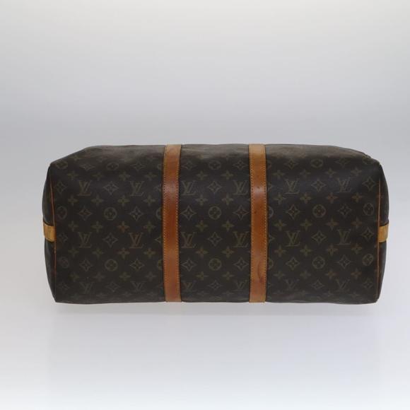 LOUIS VUITTON Monogram Keepall Bandouliere 50 Boston Bag M41416 LV Auth 110529 - Picture 5 of 16